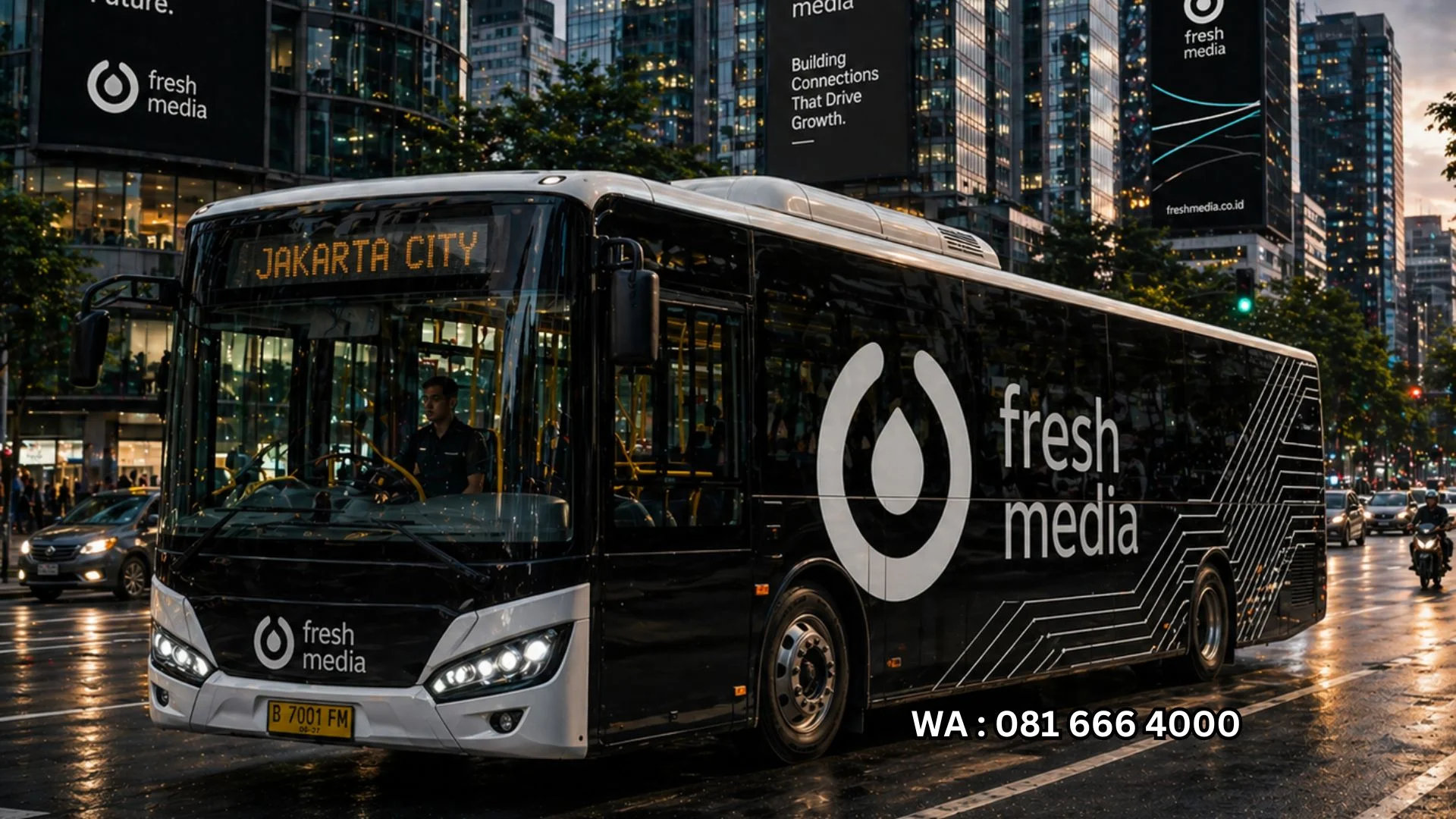 Jasa Branding Bus Bombana