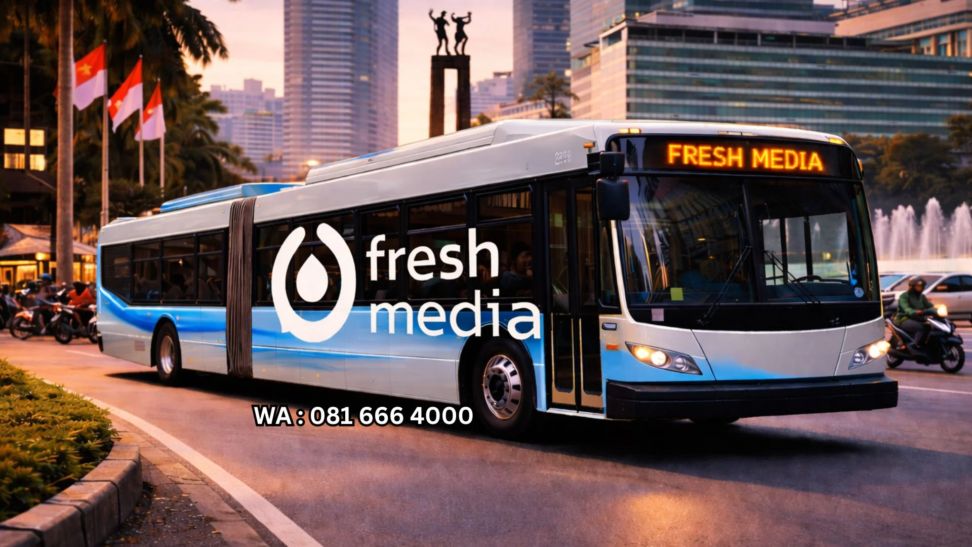 Jasa Branding Bus Gowa
