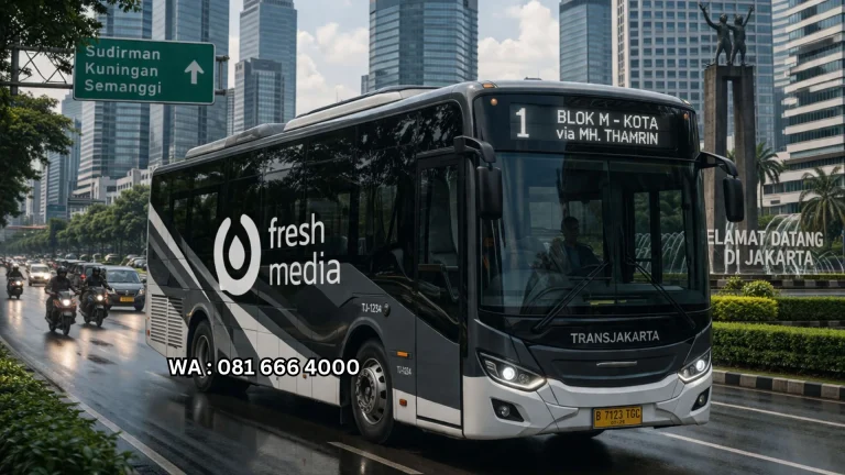 Jasa Branding Bus Jakarta barat