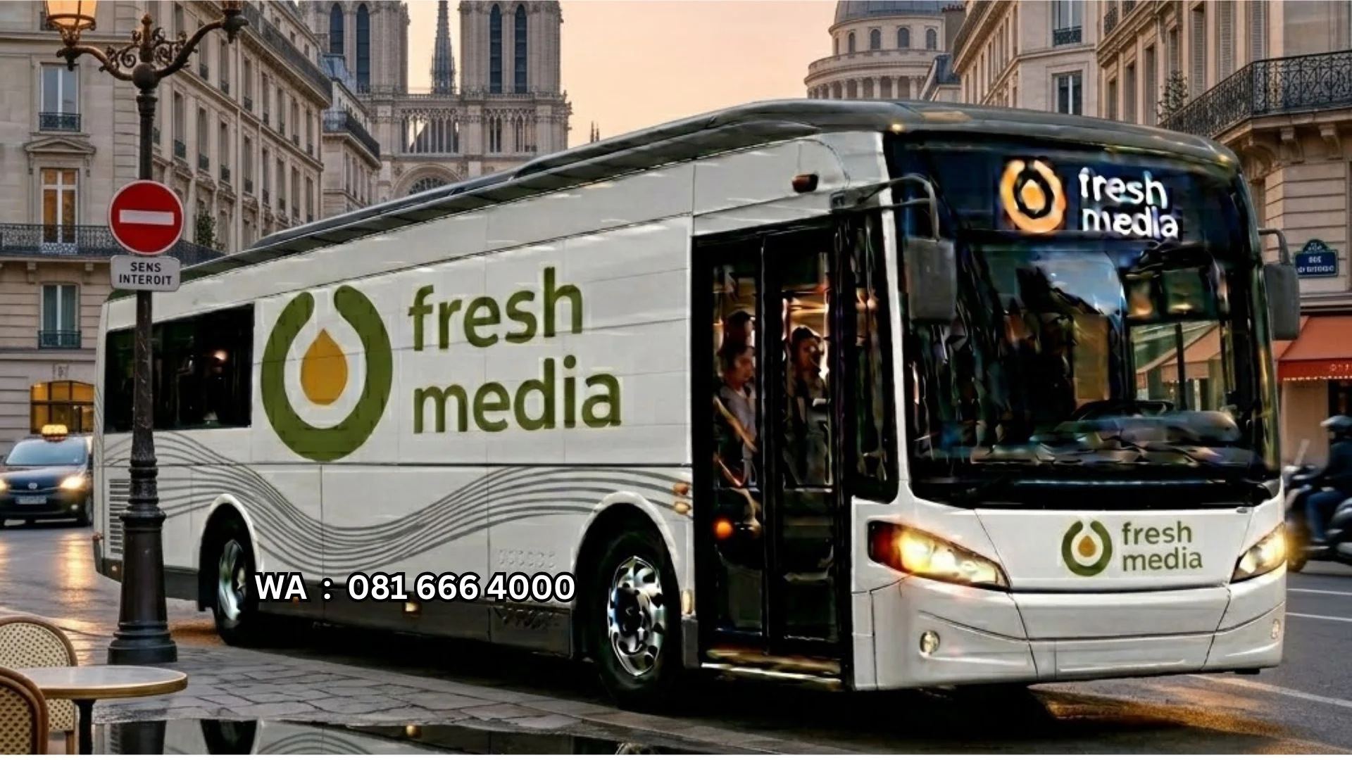 Jasa Branding Bus Karo