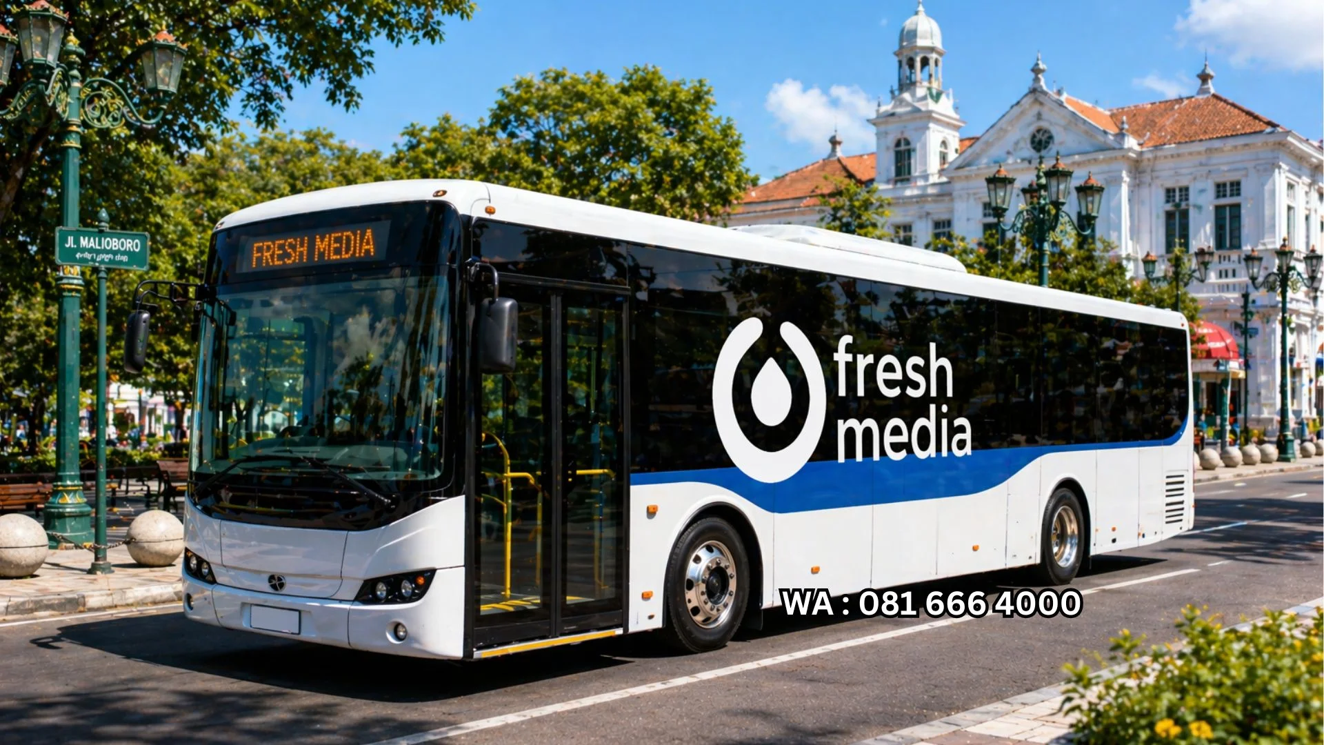 Jasa Branding Bus Kepulauan Tanimbar
