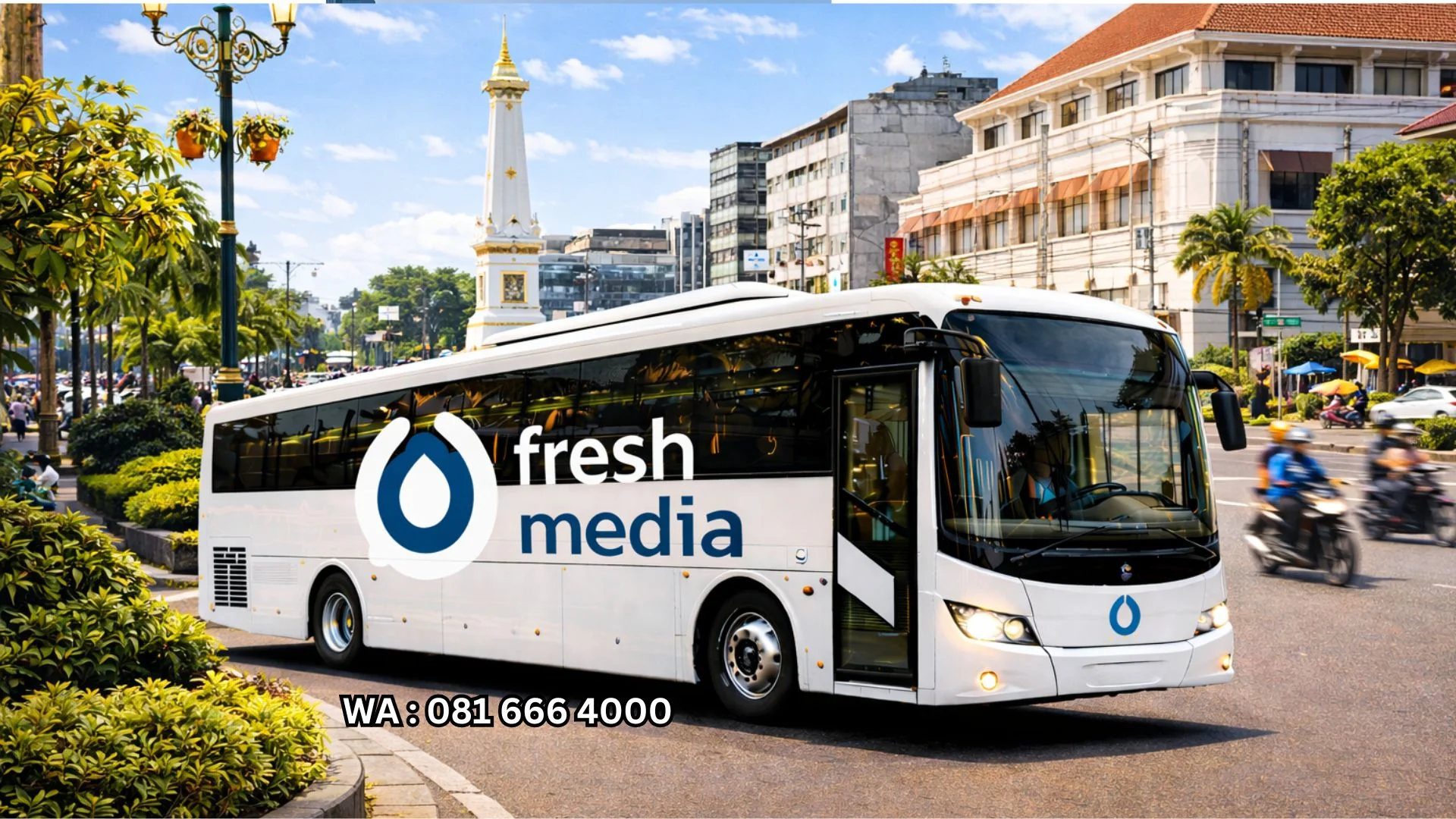 Jasa Branding Bus Klungkung