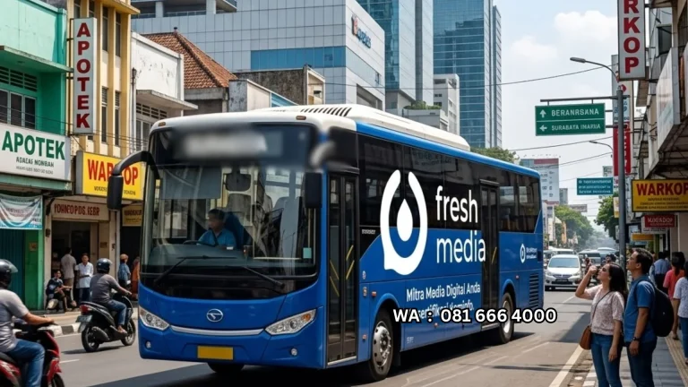 Jasa Branding Bus Sampang
