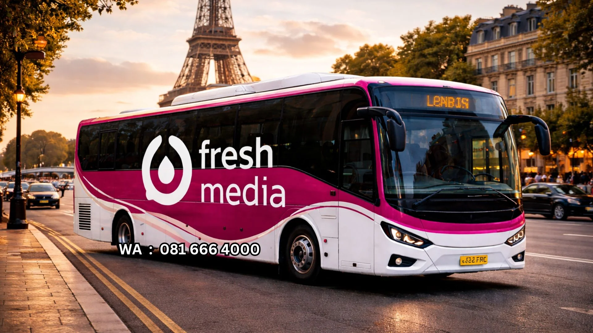 Jasa Branding Bus Sleman