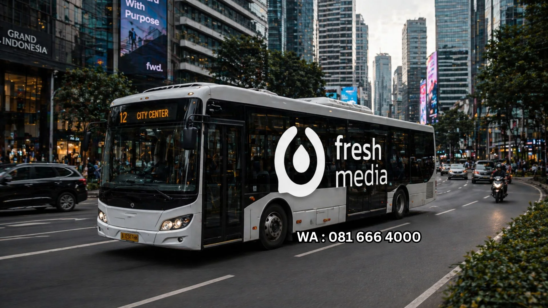 Jasa Branding Bus Tojo Una-Una