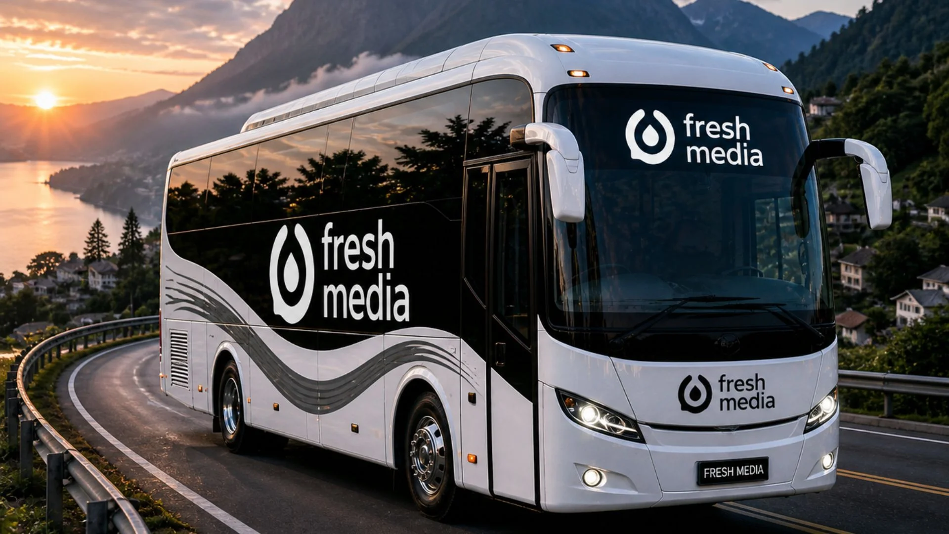 Jasa Branding Bus Nduga