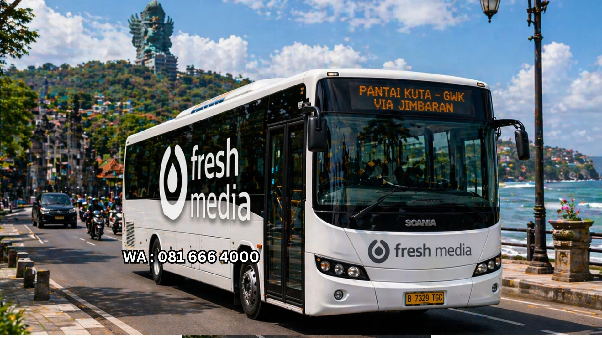 Jasa Branding Bus Pulau Morotai