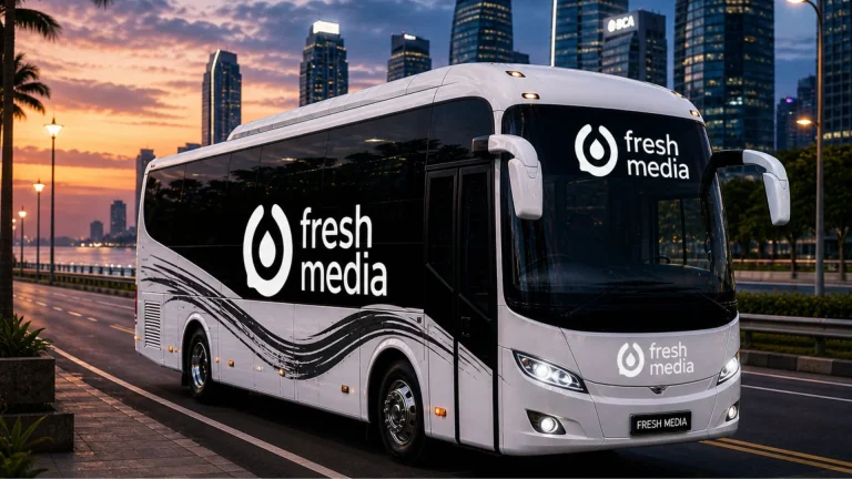 Jasa Branding Bus Tolikara