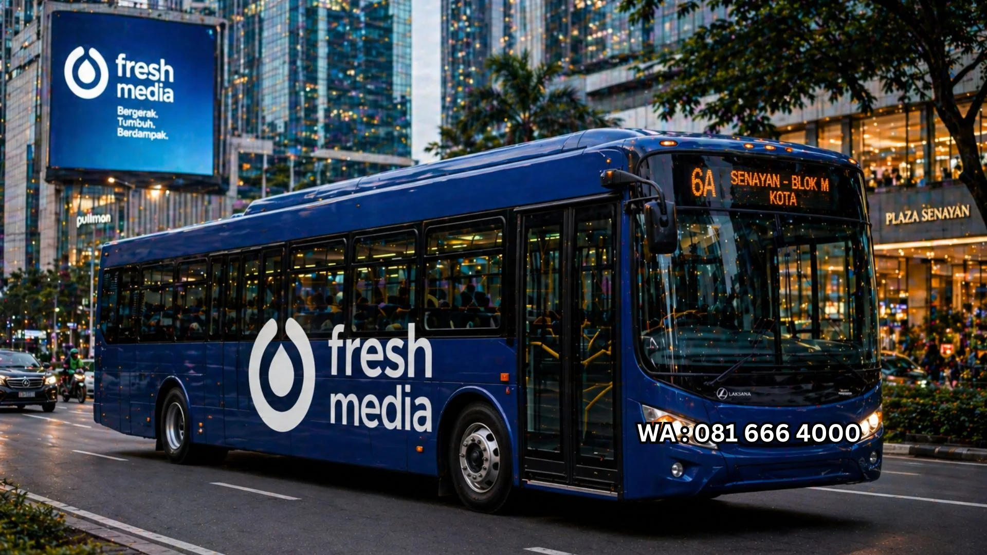 Jasa Branding Bus Lubuk Linggau